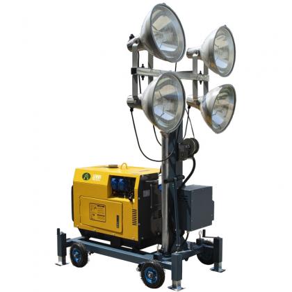  Four ultra-bright 1000W LED lamps mining lighting tower -AIRMAOWG 